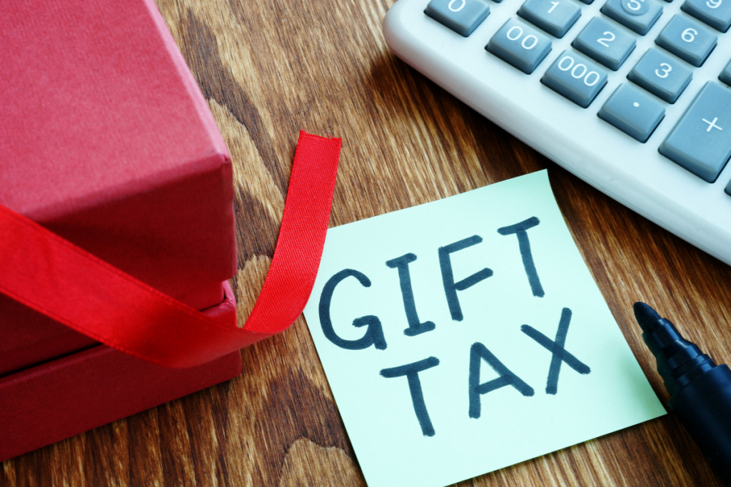 What is the gift tax?